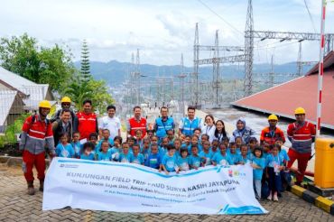 PLN UP3B Papua perkenalkan penggunaan listrik bijak bagi anak PAUD