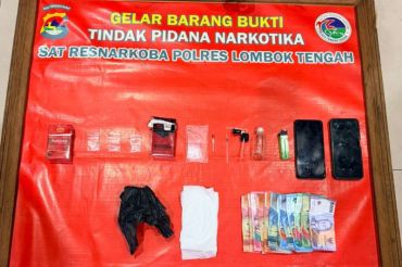 Polres Lombok Tengah amankan oknum guru terlibat narkoba