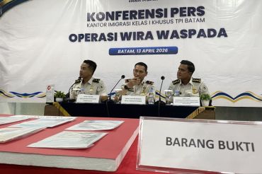 Imigrasi Batam amankan 6 WNA diduga langgar izin tinggal