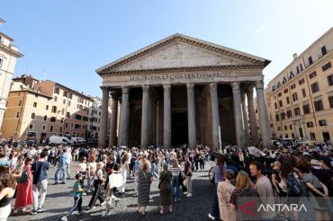 Yang berencana kunjungi kuil Pantheon di Roma, siap-siap tiket bakal naik