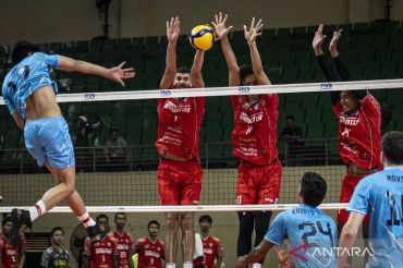 Surabaya Samator menang atas Jakarta Garuda Jaya