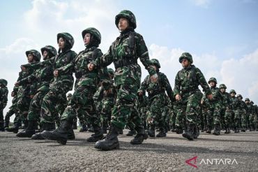 Pembukaan Latsarmil Komcad ASN Kementerian