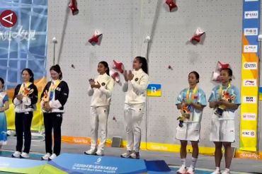 Emas bersejarah! Speed relay putri RI pecahkan rekor dunia