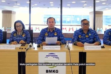 BMKG resmi akhiri status peringatan dini tsunami usai gempa di Bitung