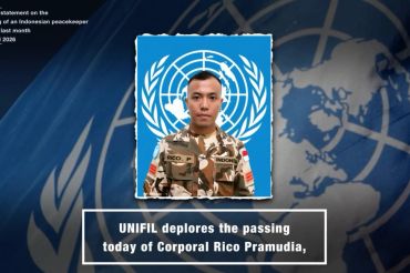 UNIFIL umumkan Praka Rico Pramudia gugur akibat serangan di Lebanon