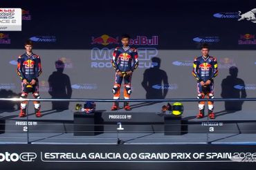 Kiandra Ramadhipa menangi balapan kedua MotoGP Rookies Cup Jerez
