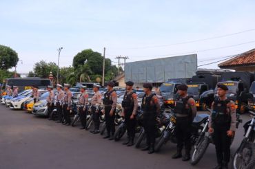 Polresta Bandarlampung terjunkan 600 aparat gabungan amankan May Day 2026