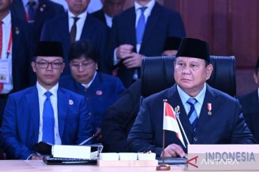Presiden Prabowo Subianto hadiri sesi pleno KTT ASEAN
