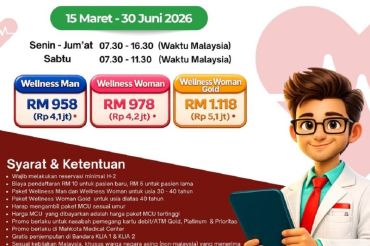 BRK Syariah Gandeng Mahkota Medical Centre Hadirkan Promo MCU Beli 1 Gratis 1 untuk Nasabah