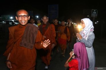 Walk For Peace 2026 tempuh jarak 660 kilometer menuju Borobudur