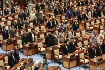Pembukaan masa persidangan V 2025-2026 DPR