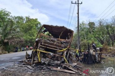 Penyelidikan kecelakaan maut Bus ALS naik ke tahap penyidikan