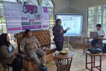 AJI Palembang gelar diskusi, soroti perlindungan jurnalis dan penyelesaian sengketa pers