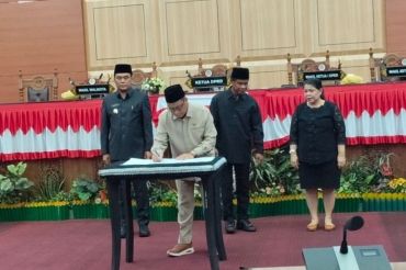 Pemkot-DPRD Palangka Raya sepakati pengesahan Perda PJU