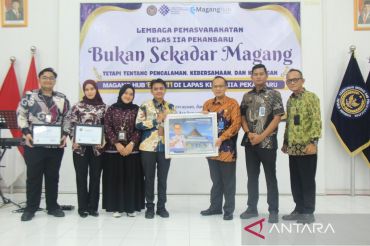 Penuh Haru dan Kebersamaan, Lapas Pekanbaru Lepas Peserta Magang Batch II