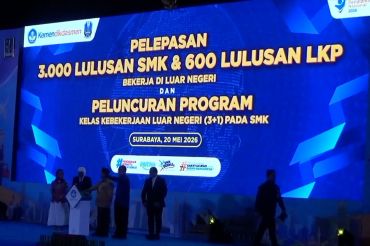 Mendikdasmen lepas ribuan lulusan SMK kerja ke luar negeri