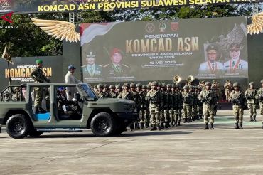 Sulsel jadi pionir, 500 pegawai ditetapkan sebagai Komcad ASN