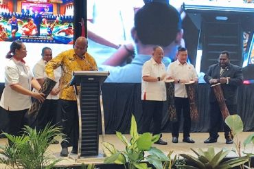 Gubernur Papua minta Musorprov KONI 2026 jadi momentum bangkitkan prestasi
