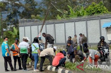 ASN Jayawijaya kerja bakti peringati Hari Lingkungan Hidup Sedunia 2026