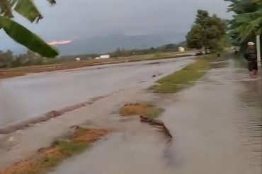 Banjir rendam lahan pertanian pada dua desa di Kabupaten Parigi Moutong