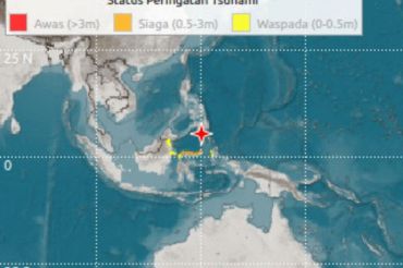 BNPB imbau warga jauhi pantai pascagempa M 7,7 di Laut Sulawesi