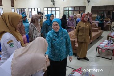 TP PKK Palembang distribusikan PMT ibu hamil guna cegah stunting