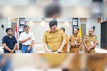 Bupati Lamandau pimpin pembahasan perhitungan kebun plasma Batu Kotam