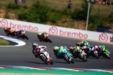 Moto3 Jerman, Veda Ega finis posisi delapan