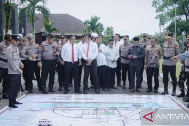Personel Polres Kuansing bertugas secara profesional mensukseskan MTQ Riau