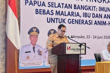 Pemprov Papua Selatan percepat imunisasi dan pengendalian malaria