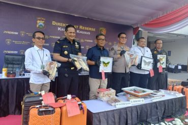 Polda Jatim gagalkan penyelundupan satwa dilindungi ke luar negeri