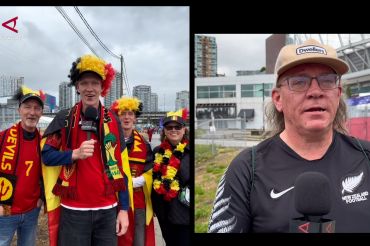Menilik meriahnya matchday Belgia vs Selandia Baru di BC Place
