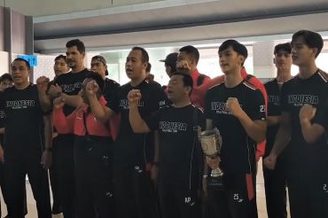 Timnas Voli tiba di Tanah Air, bawa nama harum Indonesia juara Asia