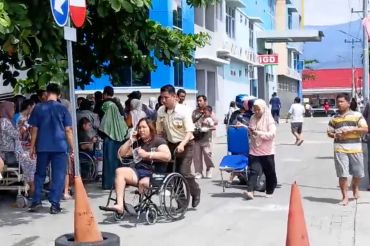 Kota Palu diguncang gempa bumi dangkal magnitudo 6,7