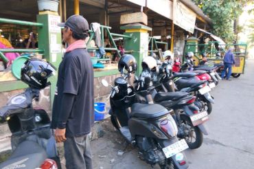Realisasi penerimaan retribusi parkir di Mataram mencapai Rp5 miliar