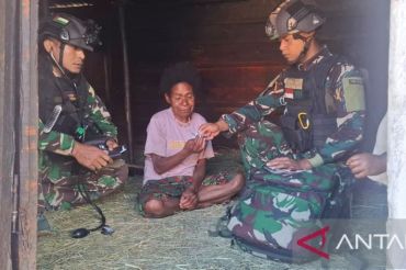 Satgas Yonif 511 intensifkan layanan pengobatan gratis di Lanny Jaya
