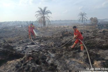 Manggala Agni padamkan karhutla 7,5 hektare di Rokan Hilir Riau
