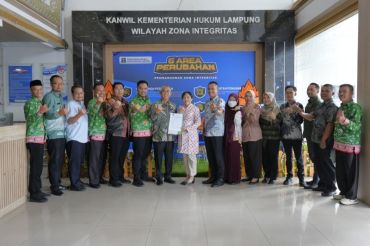 Kemenkum Lampung harmonisasikan raperda pembentukan 3 pekon di Pesisir Barat