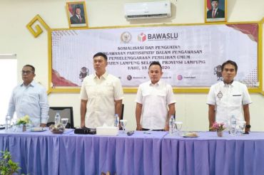 Bawaslu dan Komisi II DPR ajak masyarakat Lampung Selatan awasi Pemilu 2029