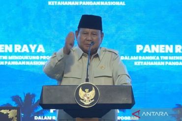 Prabowo tegaskan keterlibatan TNI/Polri terjun ke sawah bantu kesulitan rakyat
