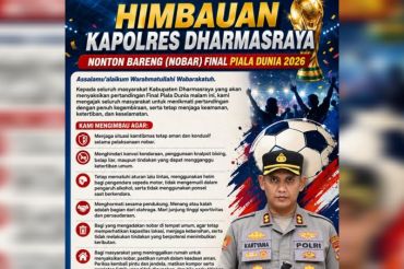 Kapolres Dharmasraya siagakan personel amankan Nobar Piala Dunia 2026