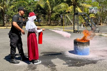 Bandara Lombok mengedukasi keselamatan penerbangan sejak dini