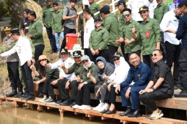 DKPP Barito Utara tebar 76 ribu benih ikan untuk jaga ekosistem