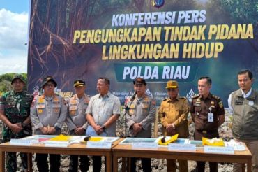 Polda Riau tetapkan tersangka perambahan hutan mangrove 100 ha lebih di Rokan Hilir