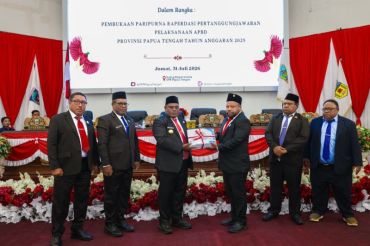 Pemprov Papua Tengah lampaui target pendapatan APBD 2025