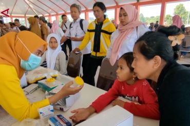 Calon siswa Sekolah Rakyat di Madiun jalani tes kesehatan gratis