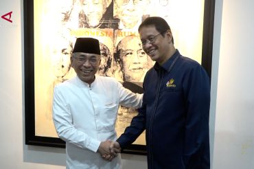Purbaya temui Gus Yahya, bahas peluang kerja sama dengan PBNU