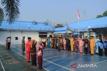 Apel pagi bernuansa Melayu, Lapas Pekanbaru tegaskan disiplin dan kesiapan HUT RI &amp; HUT Riau