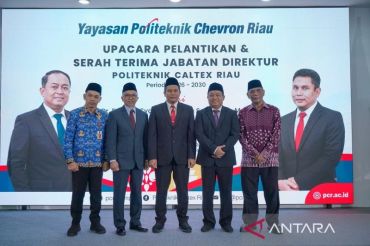 Erwin Setyo Nugroho resmi pimpin politeknik Caltex Riau periode 2026 -2030