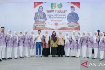 GOW Kuansing gelar kegiatan donor darah